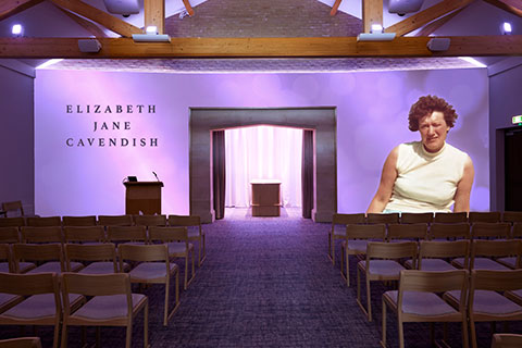 Classic Purple Projection Image